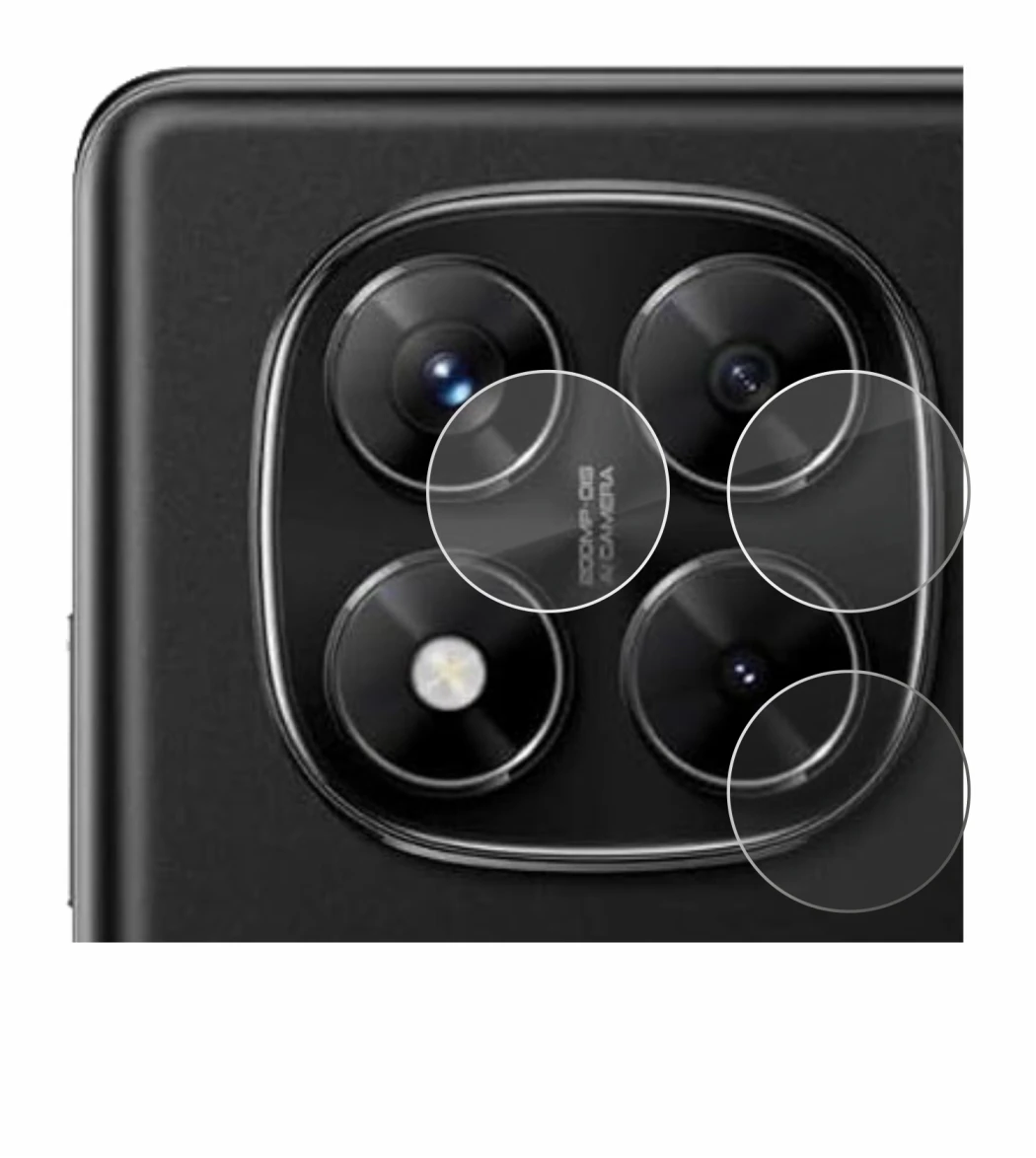 Image de l'appareil Xiaomi Redmi Note 14 Pro 4G (Caméra UNIQUEMENT) avec une grande variété de protections d'écran.