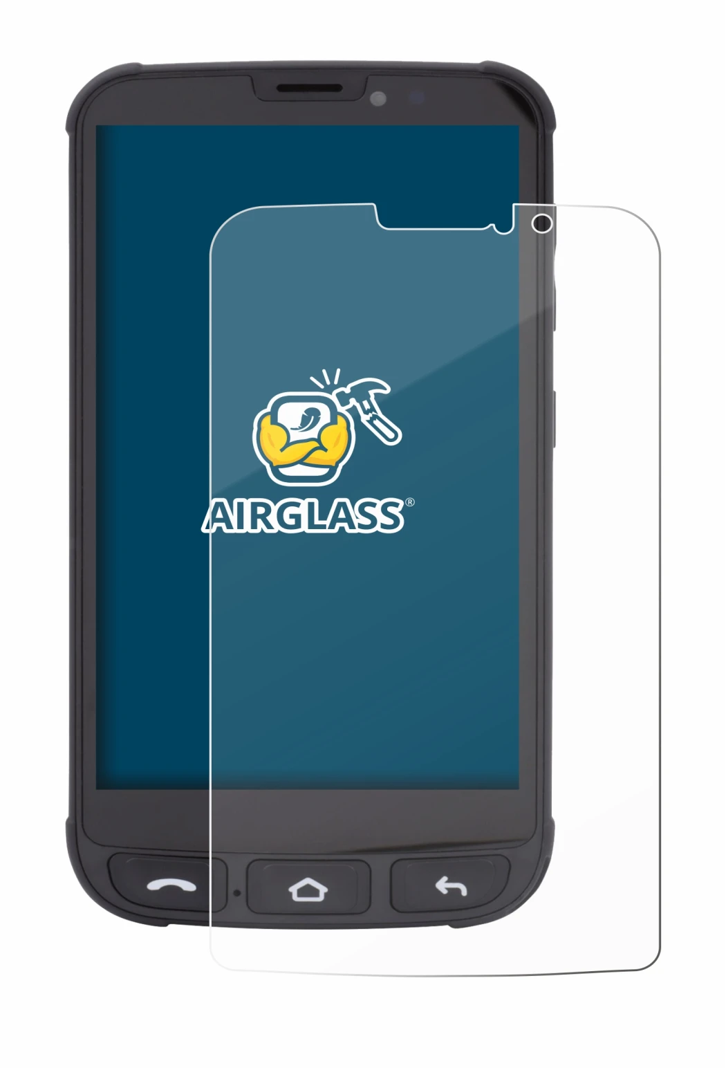 Image de l'appareil Olympia Neo Mini avec une grande variété de protections d'écran.