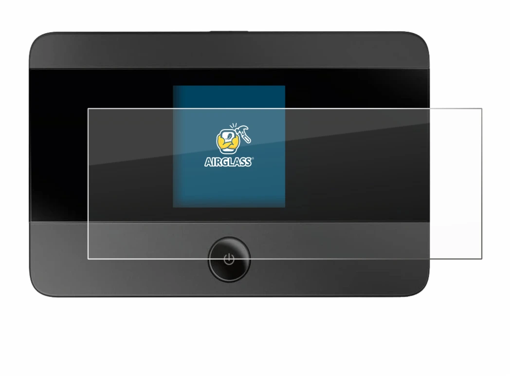 Image de l'appareil TP-Link M7350 avec une grande variété de protections d'écran.