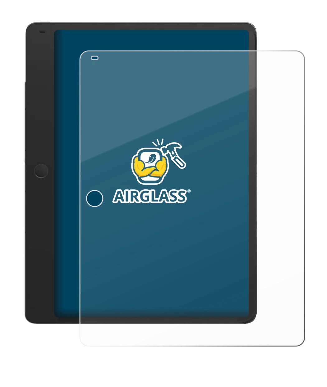 Image de l'appareil TCL Note A1 avec une grande variété de protections d'écran.