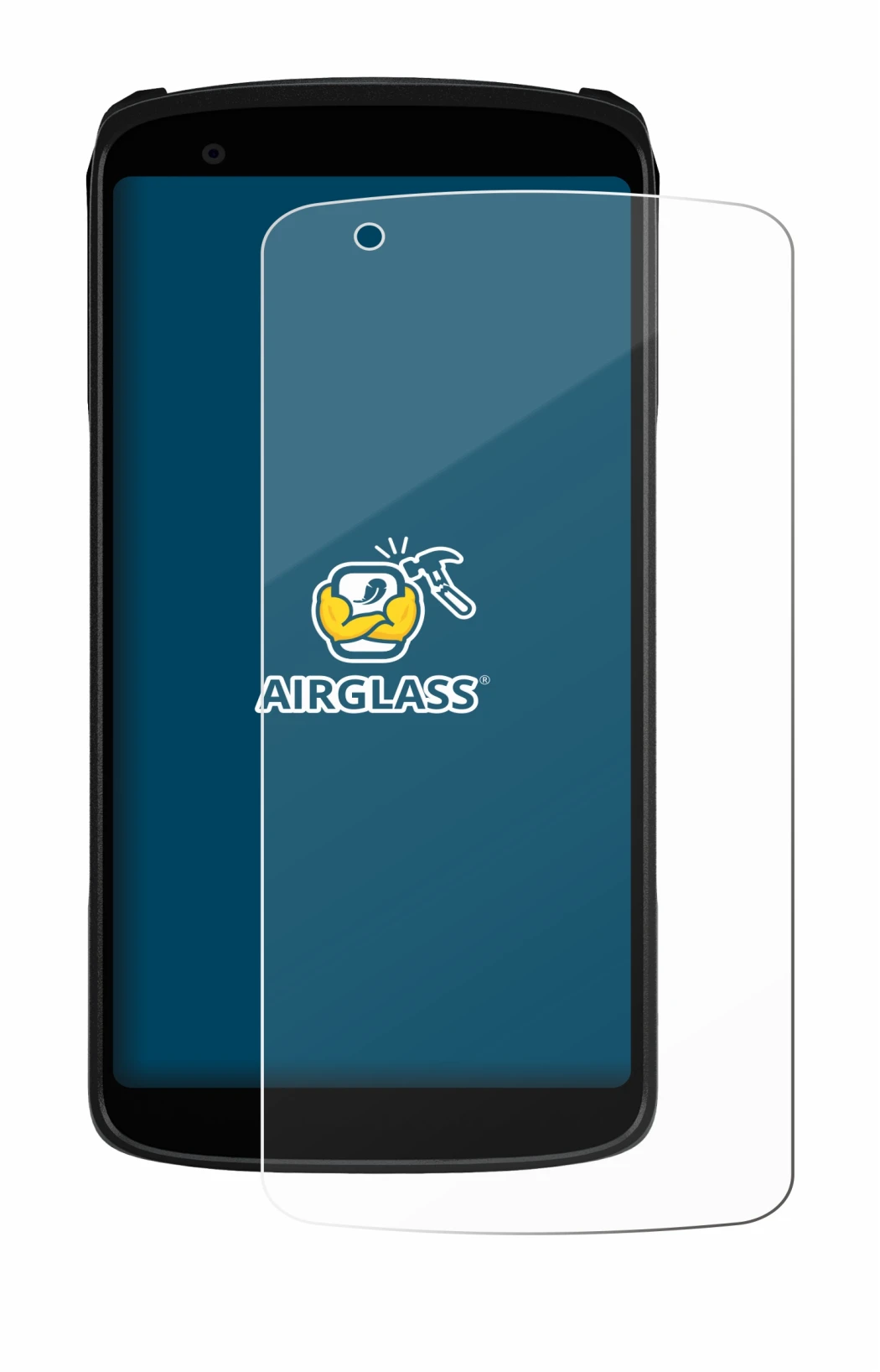 Image de l'appareil Zebra TC22R avec une grande variété de protections d'écran.