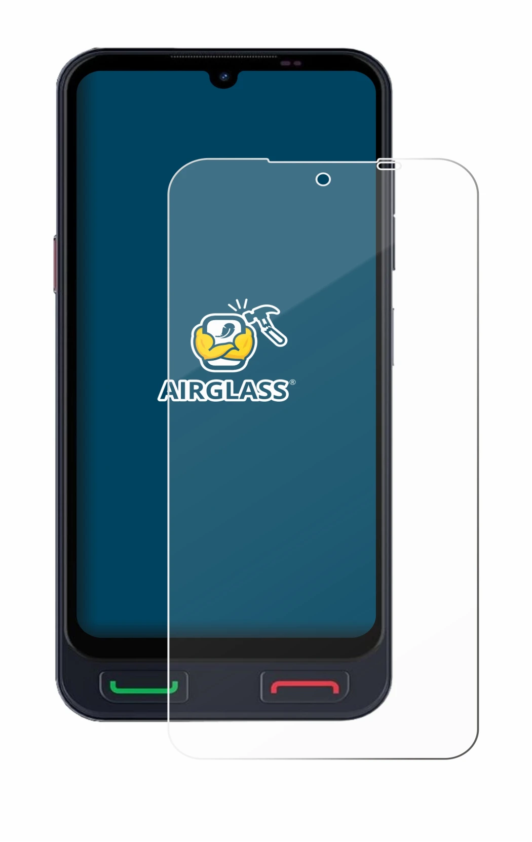 Image de l'appareil SPC Zeus 2 Pro avec une grande variété de protections d'écran.