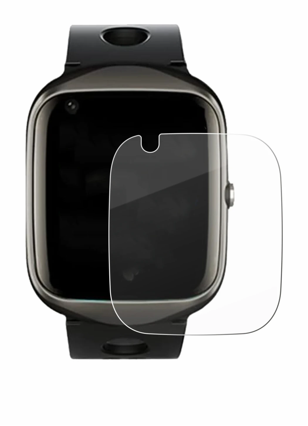 Image de l'appareil ABUBU SmartWatch PBL2 avec une grande variété de protections d'écran.