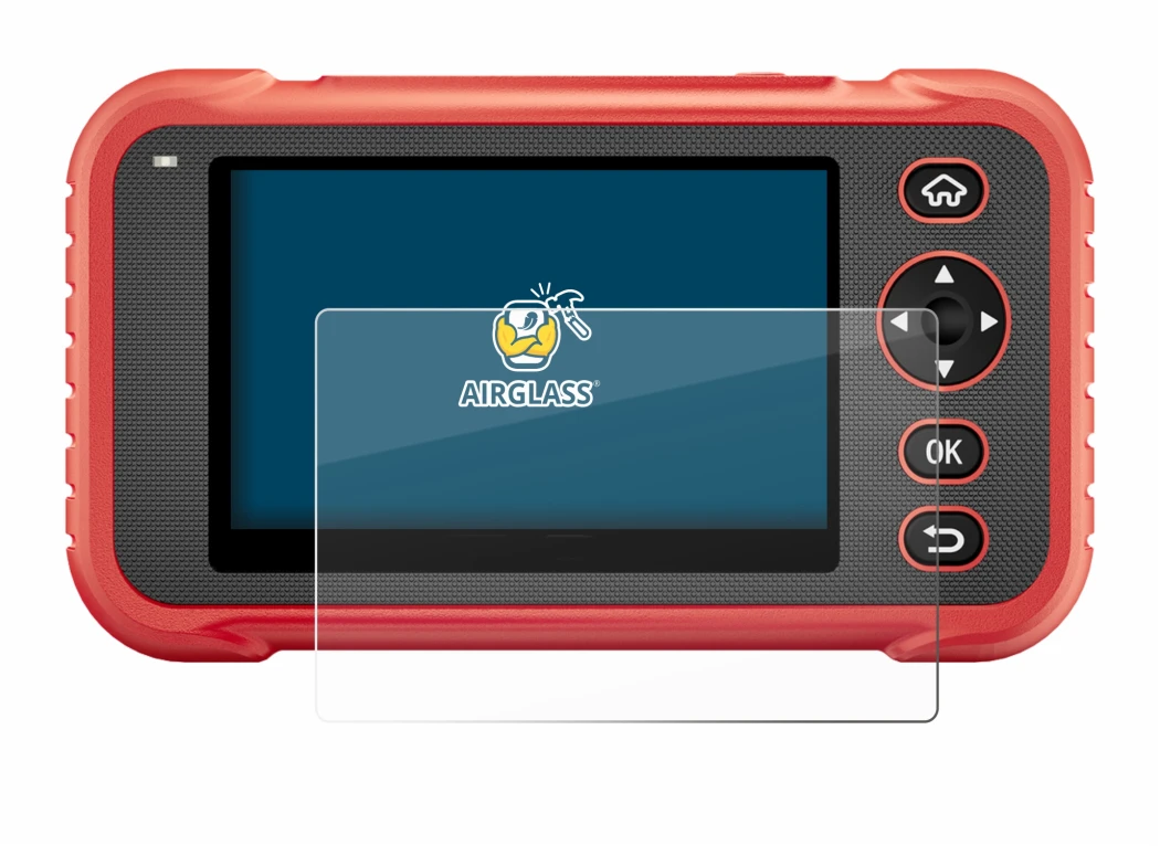 Image de l'appareil Launch CRP129E Plus avec une grande variété de protections d'écran.