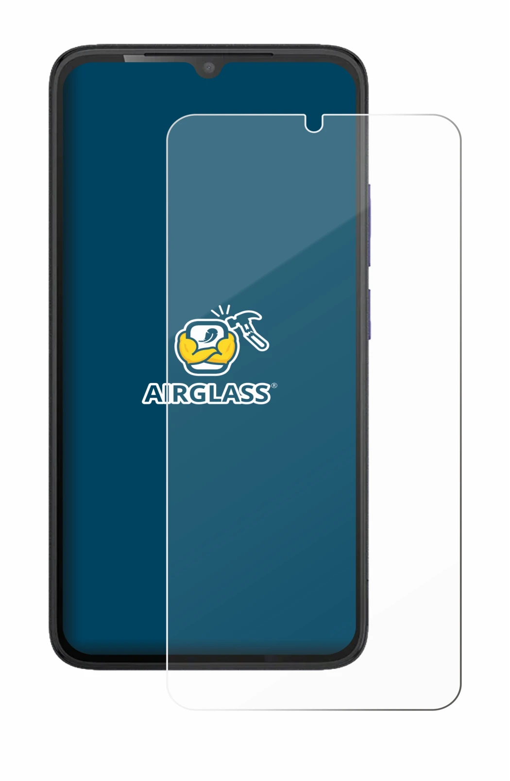 Image de l'appareil TCL K70 SE avec une grande variété de protections d'écran.