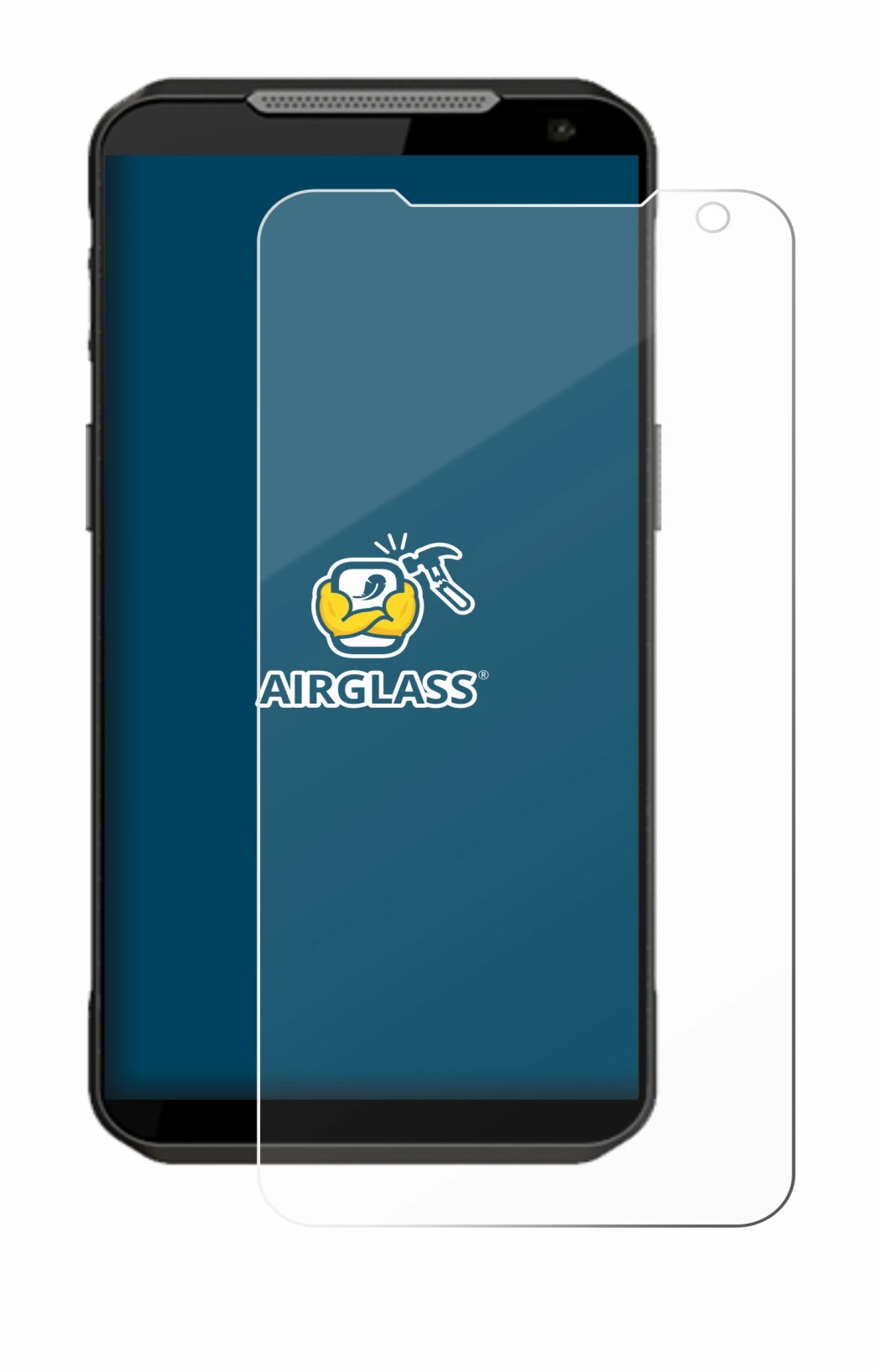 Image de l'appareil Point Mobile MF52 avec une grande variété de protections d'écran.