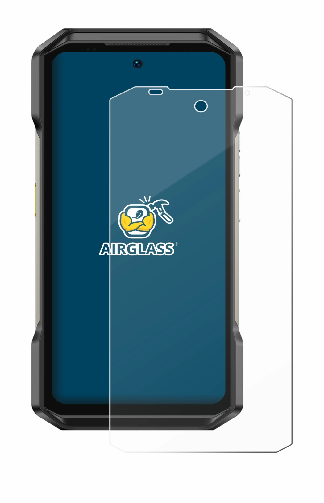 Image de l'appareil Ulefone Armor 27T Pro Plus avec une grande variété de protections d'écran.