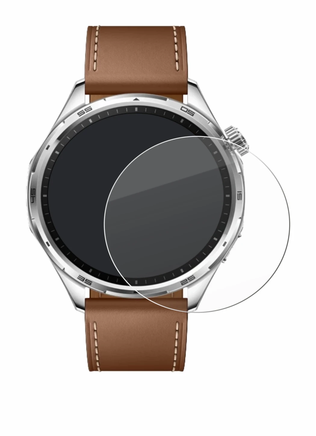 Image de l'appareil Honor Watch 6 avec une grande variété de protections d'écran.