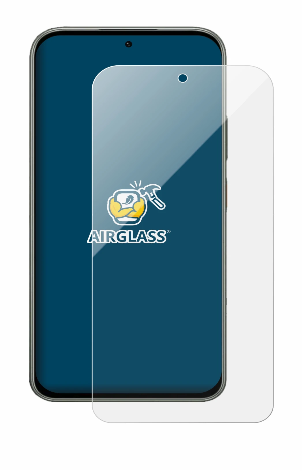Image de l'appareil Tecno Pova 8 avec une grande variété de protections d'écran.