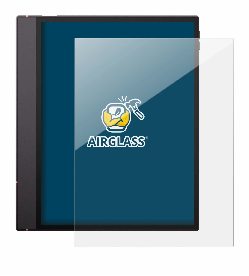 Image de l'appareil Boox Note Air 6 C avec une grande variété de protections d'écran.