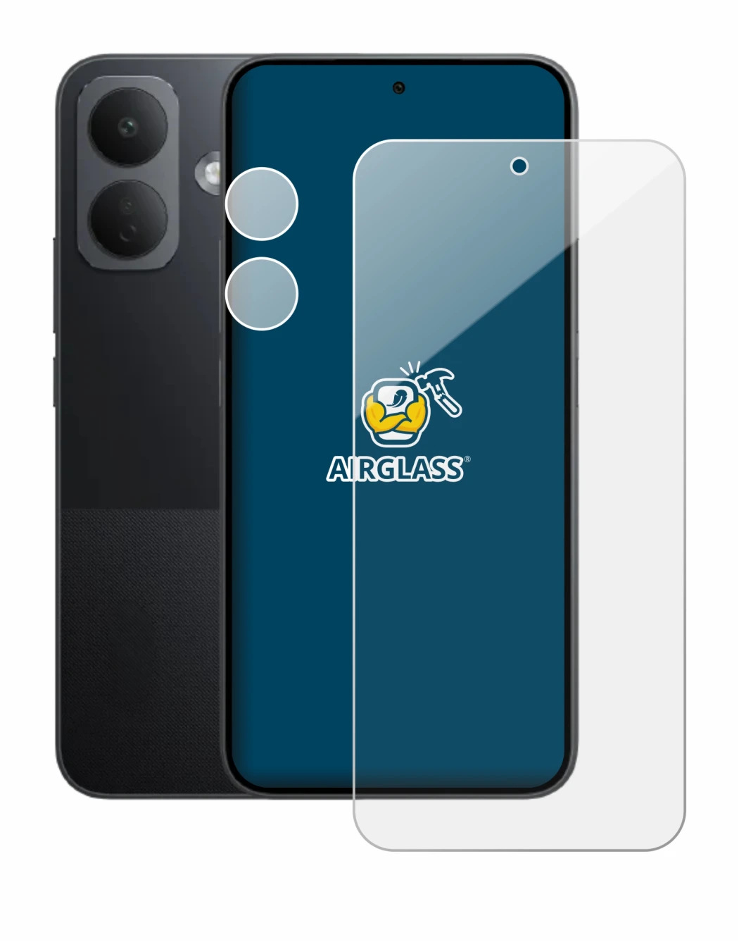 Image de l'appareil Xiaomi Poco X8 (Avant+Caméra) avec une grande variété de protections d'écran.