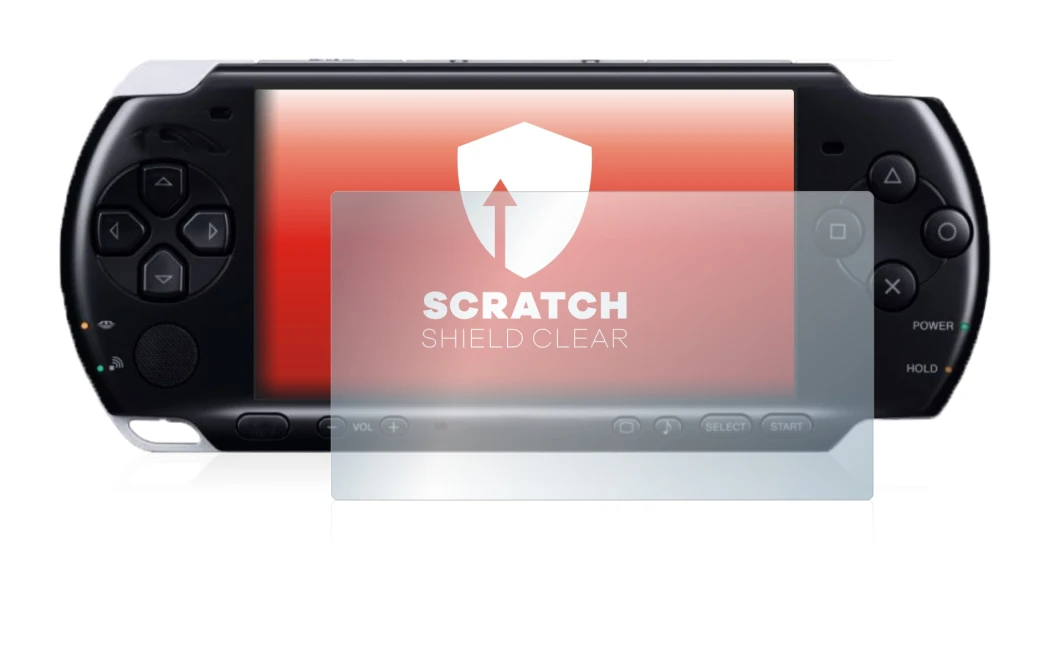 Image de l'appareil Sony PSP 3004 avec une grande variété de protections d'écran.