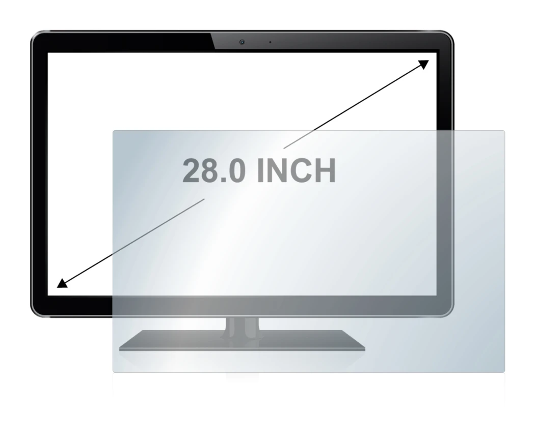 Image de l'appareil avec une grande variété de protections d'écran.