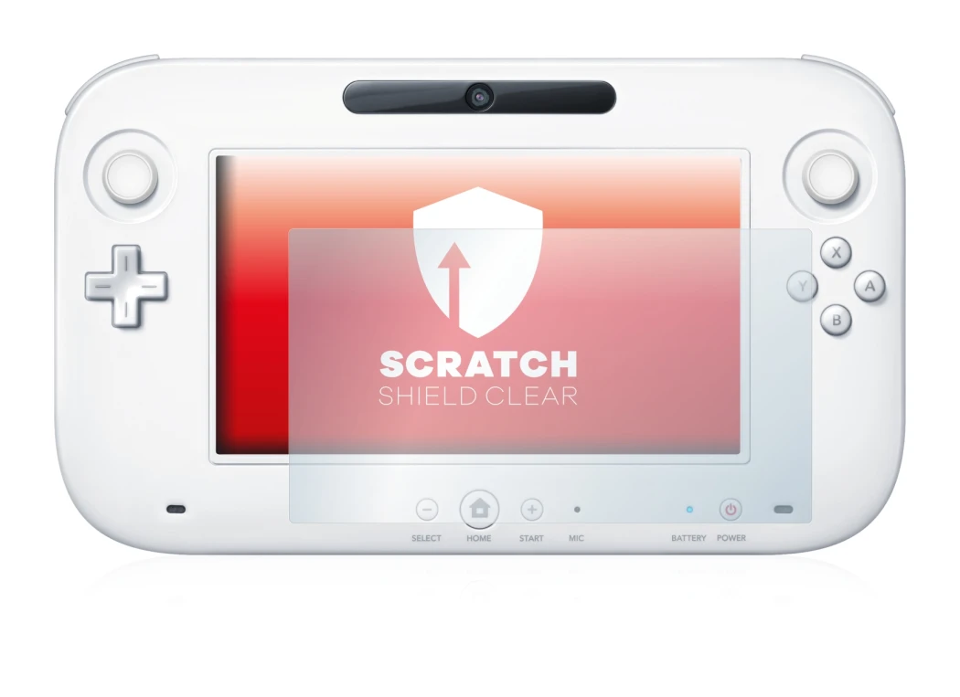 Image de l'appareil Nintendo Wii U GamePad (Controller) avec une grande variété de protections d'écran.