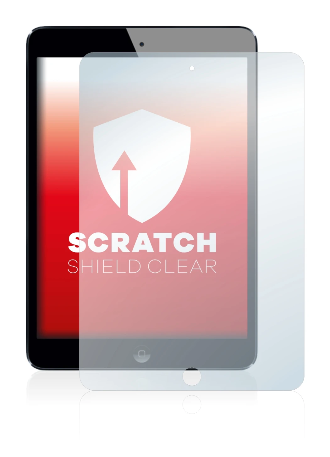 Image de l'appareil Apple iPad Mini 2 2013 avec une grande variété de protections d'écran.
