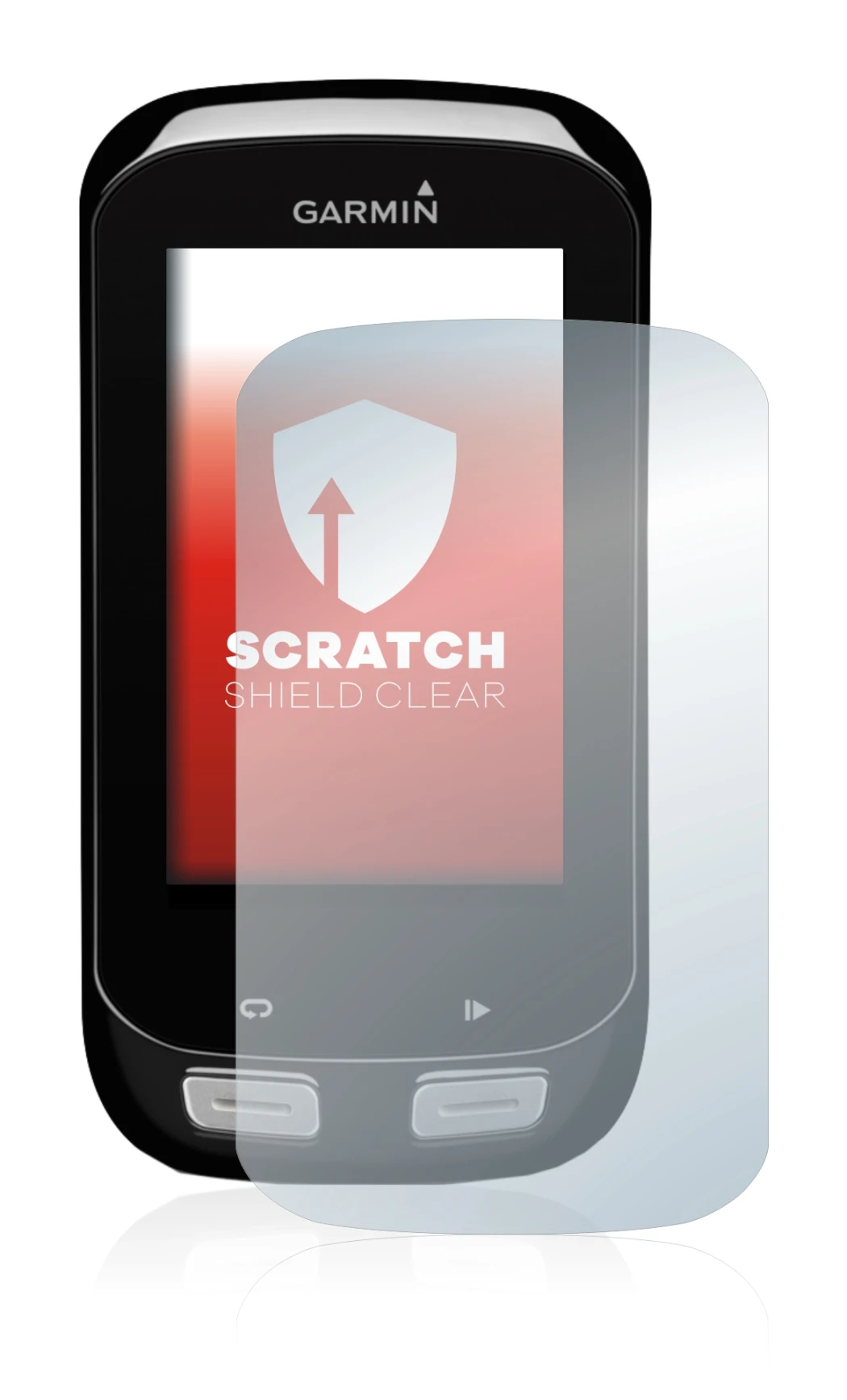 Image de l'appareil Garmin Edge 1000 avec une grande variété de protections d'écran.