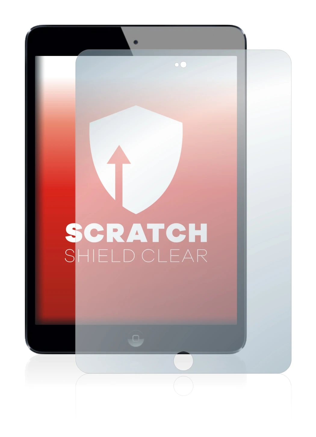 Image de l'appareil Apple iPad Mini 3 2014 avec une grande variété de protections d'écran.
