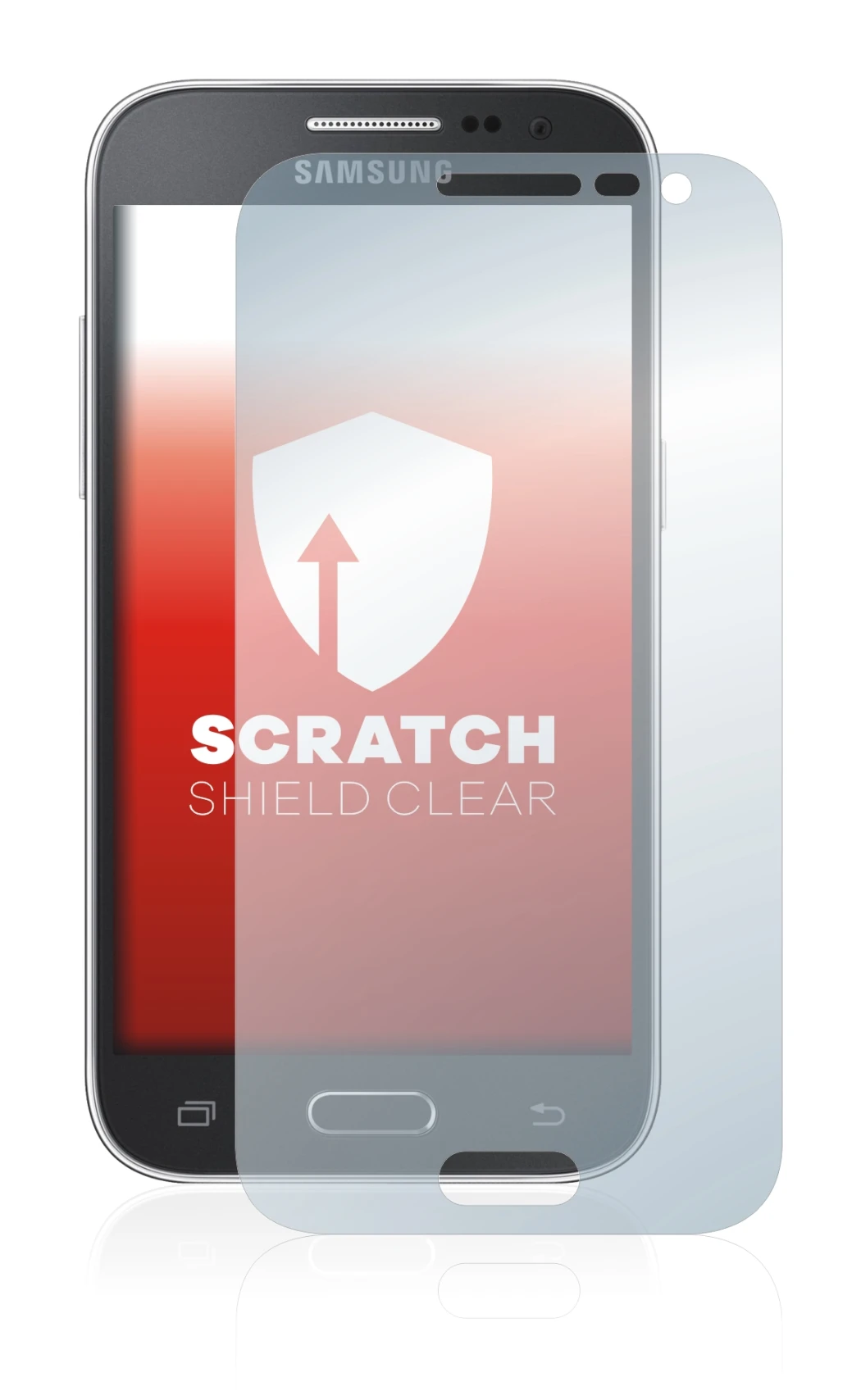 Image de l'appareil Samsung Galaxy Core Prime G360 avec une grande variété de protections d'écran.