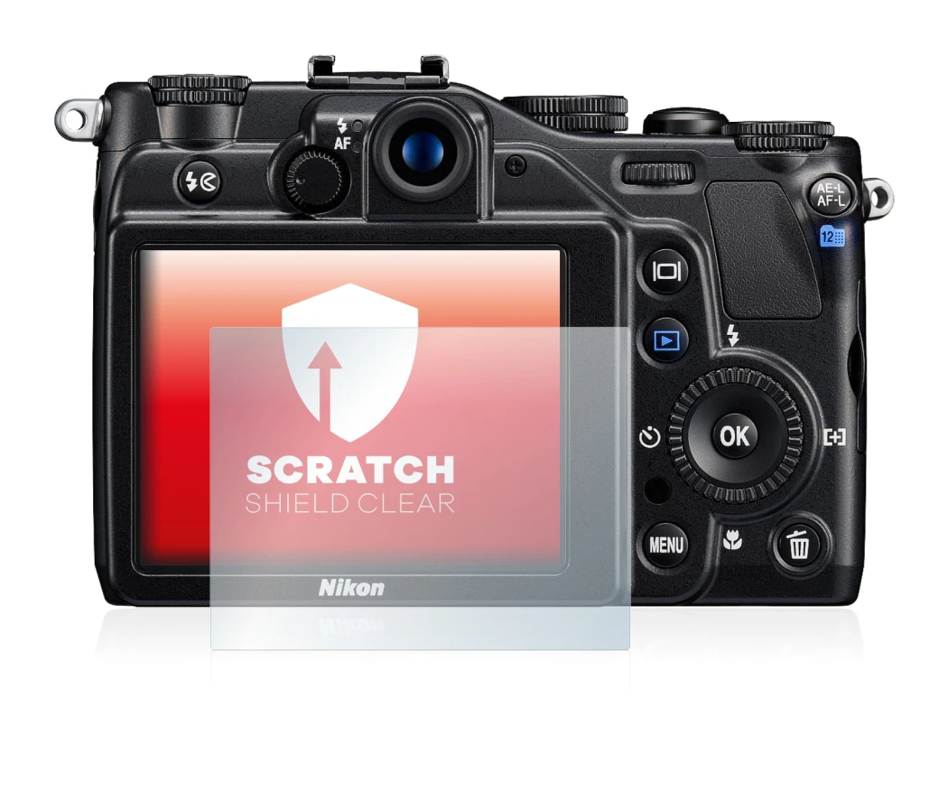 Image de l'appareil Nikon Coolpix S7000 avec une grande variété de protections d'écran.