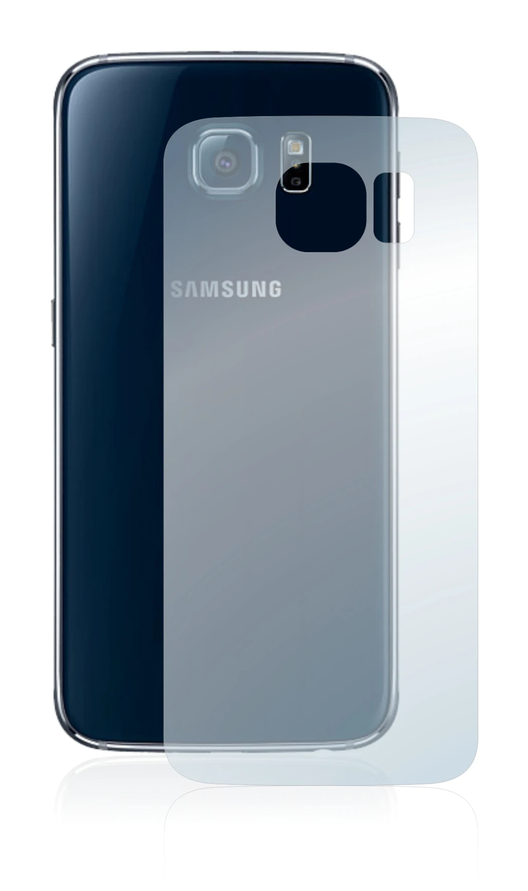 Image de l'appareil Samsung SM-G920F (Arrière) avec une grande variété de protections d'écran.
