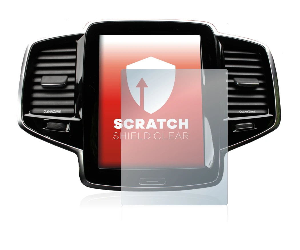 Image de l'appareil Volvo XC90 Senus 2015-2017 avec une grande variété de protections d'écran.