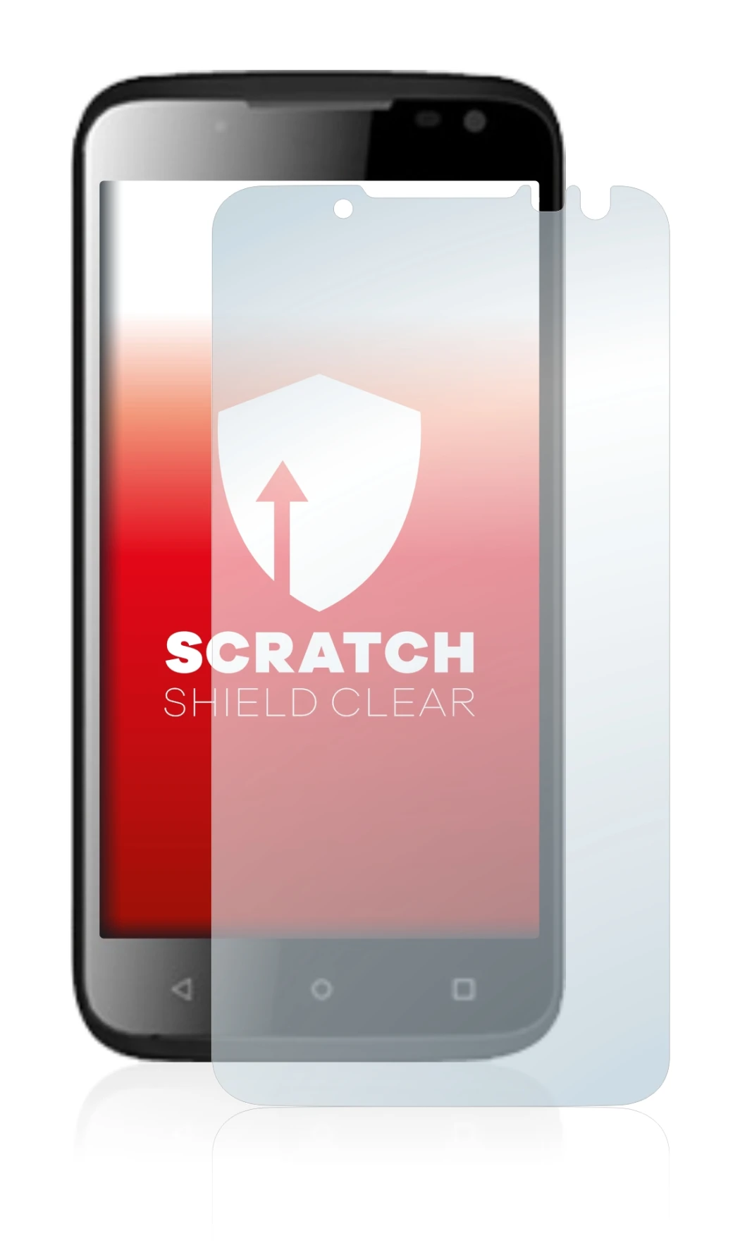 Image de l'appareil Yezz Andy 4.5EL avec une grande variété de protections d'écran.