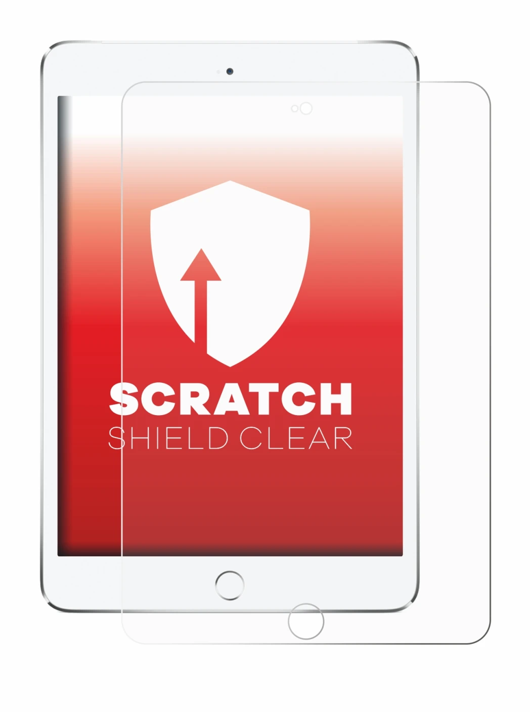 Image de l'appareil Apple iPad Mini 4 2015 avec une grande variété de protections d'écran.