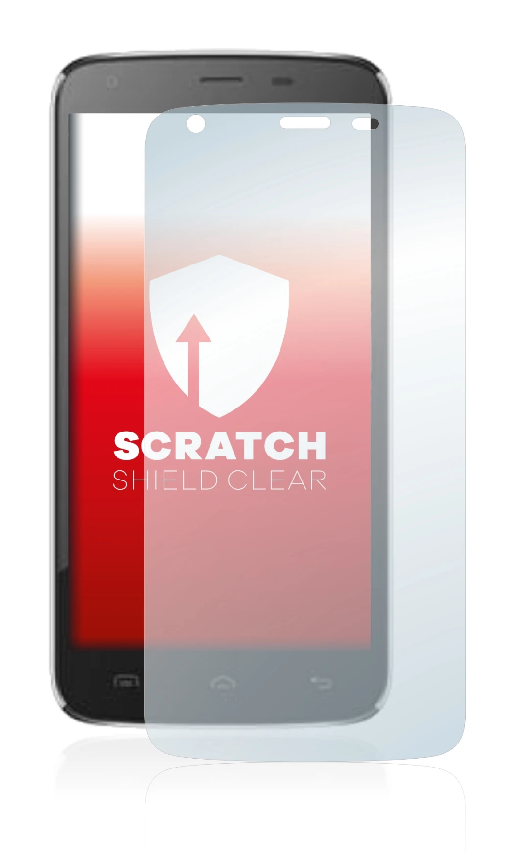 Image de l'appareil Doogee T6 avec une grande variété de protections d'écran.