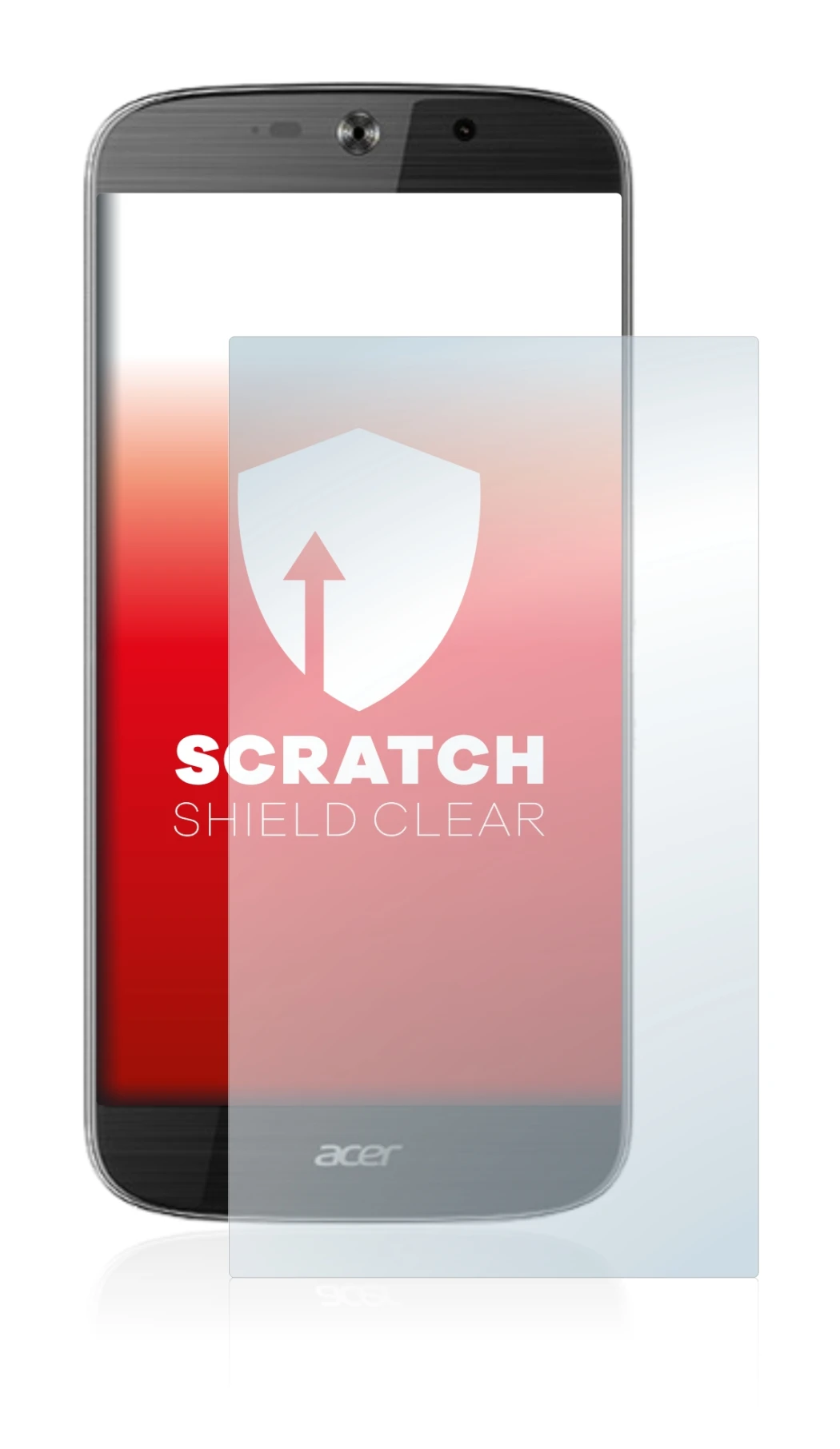 Image de l'appareil Acer Liquid Jade Primo avec une grande variété de protections d'écran.