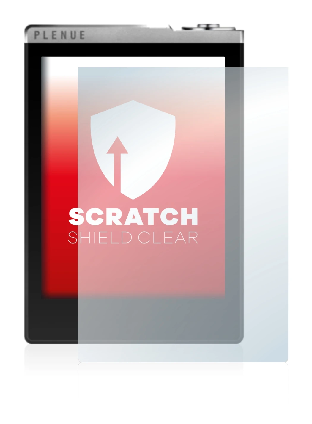 Image de l'appareil Cowon Plenue D avec une grande variété de protections d'écran.