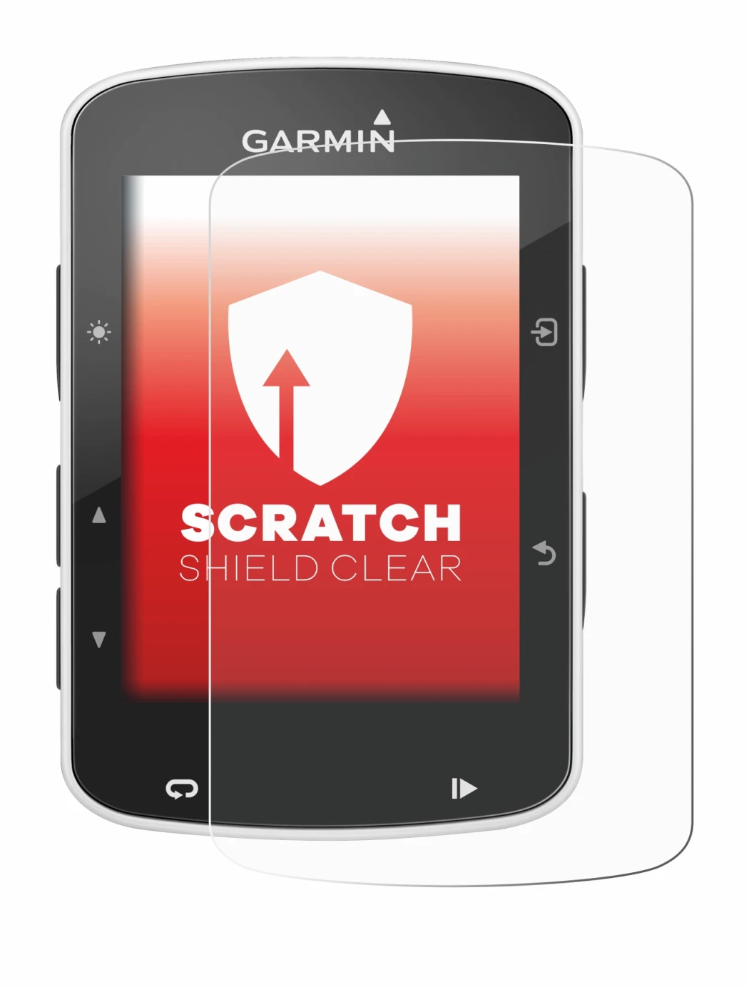 Image de l'appareil Garmin Edge 820 avec une grande variété de protections d'écran.