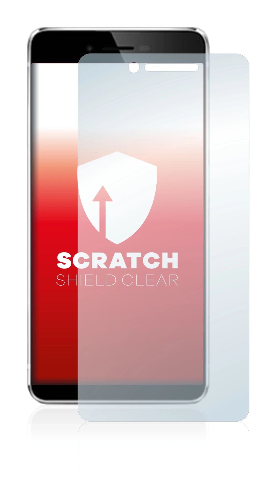 Image de l'appareil Vernee Mars avec une grande variété de protections d'écran.