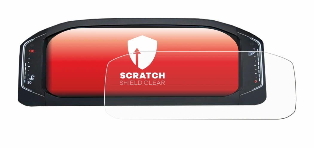 Image de l'appareil Volkswagen Active Info Display T-Roc avec une grande variété de protections d'écran.