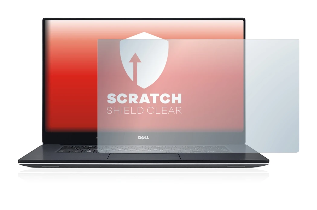 Image de l'appareil Dell XPS 15 9560 avec une grande variété de protections d'écran.