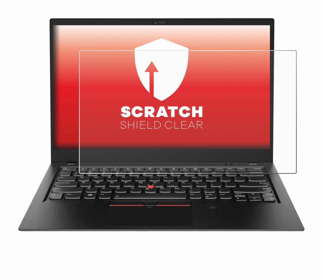 Image de l'appareil Lenovo ThinkPad X1 Carbon (6ème Gen.) avec une grande variété de protections d'écran.