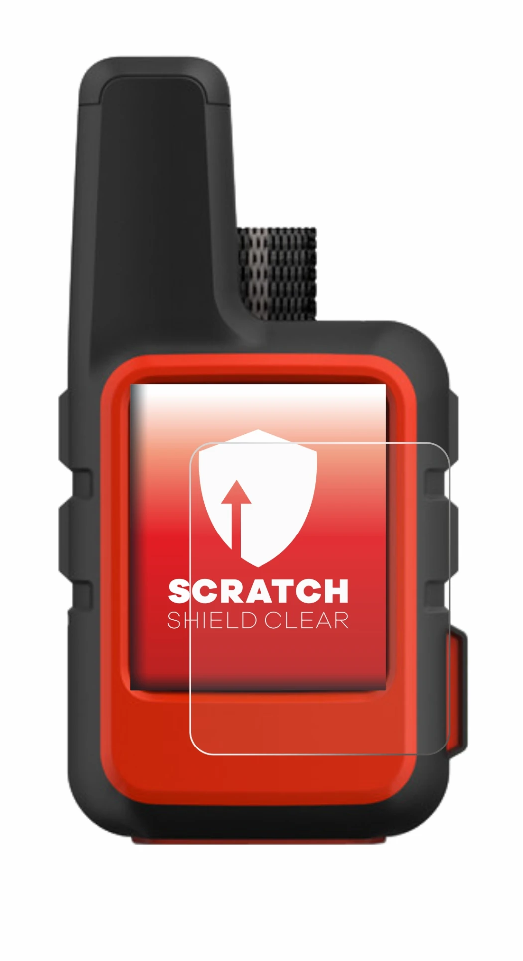 Image de l'appareil Garmin inReach Mini avec une grande variété de protections d'écran.