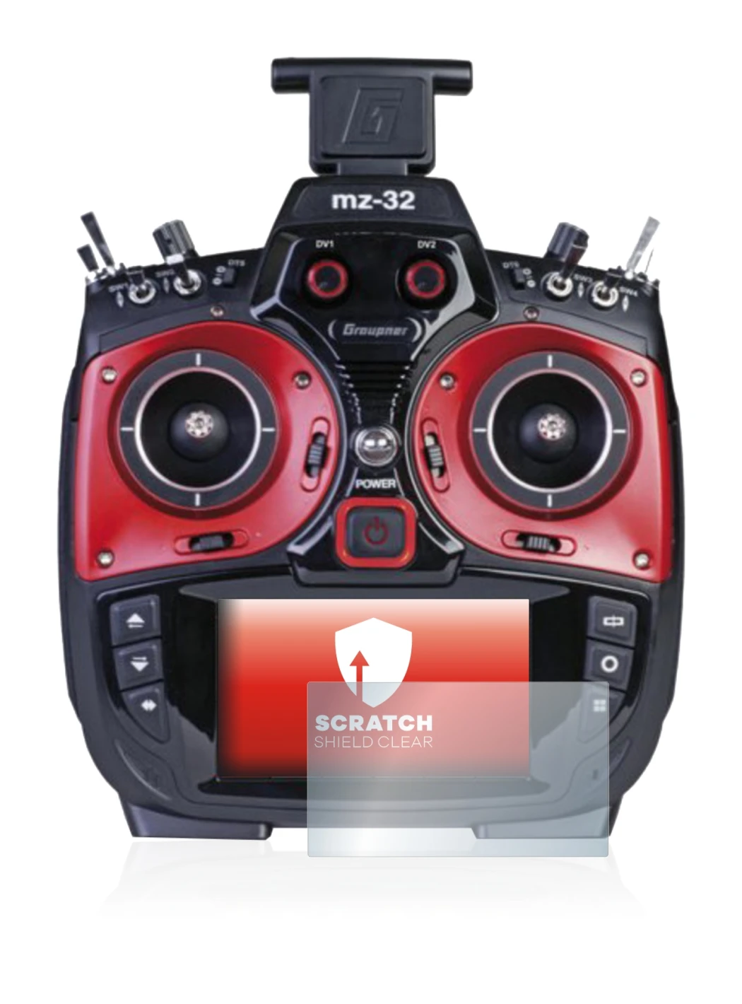 Image de l'appareil Graupner MZ-32 (3.Gen) avec une grande variété de protections d'écran.
