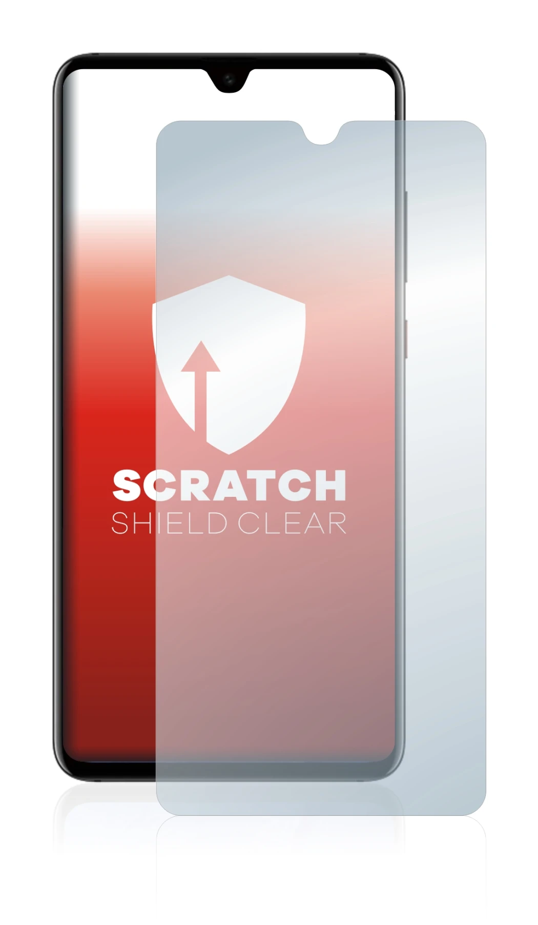 Image de l'appareil Huawei Mate 20 avec une grande variété de protections d'écran.