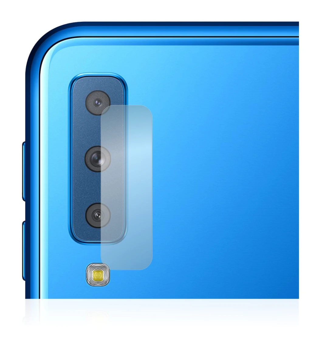 Image de l'appareil Samsung Galaxy A7 2018 (Caméra UNIQUEMENT) avec une grande variété de protections d'écran.