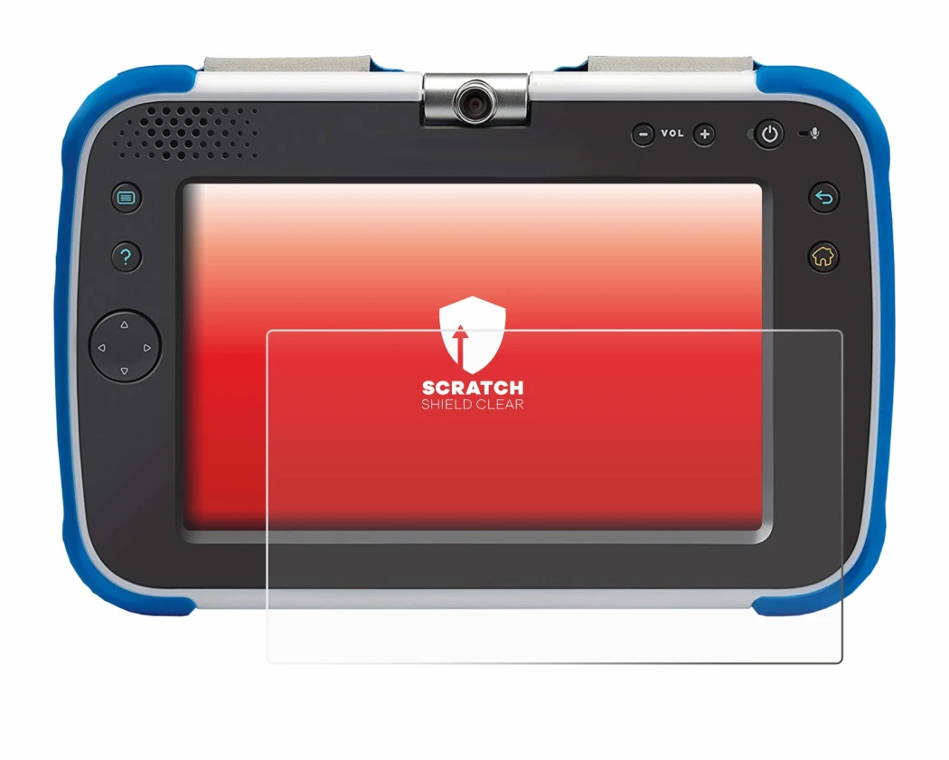 Image de l'appareil Vtech Storio Max XL 2.0 avec une grande variété de protections d'écran.