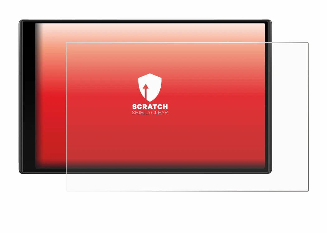 Image de l'appareil Garmin DriveTrack 71 avec une grande variété de protections d'écran.