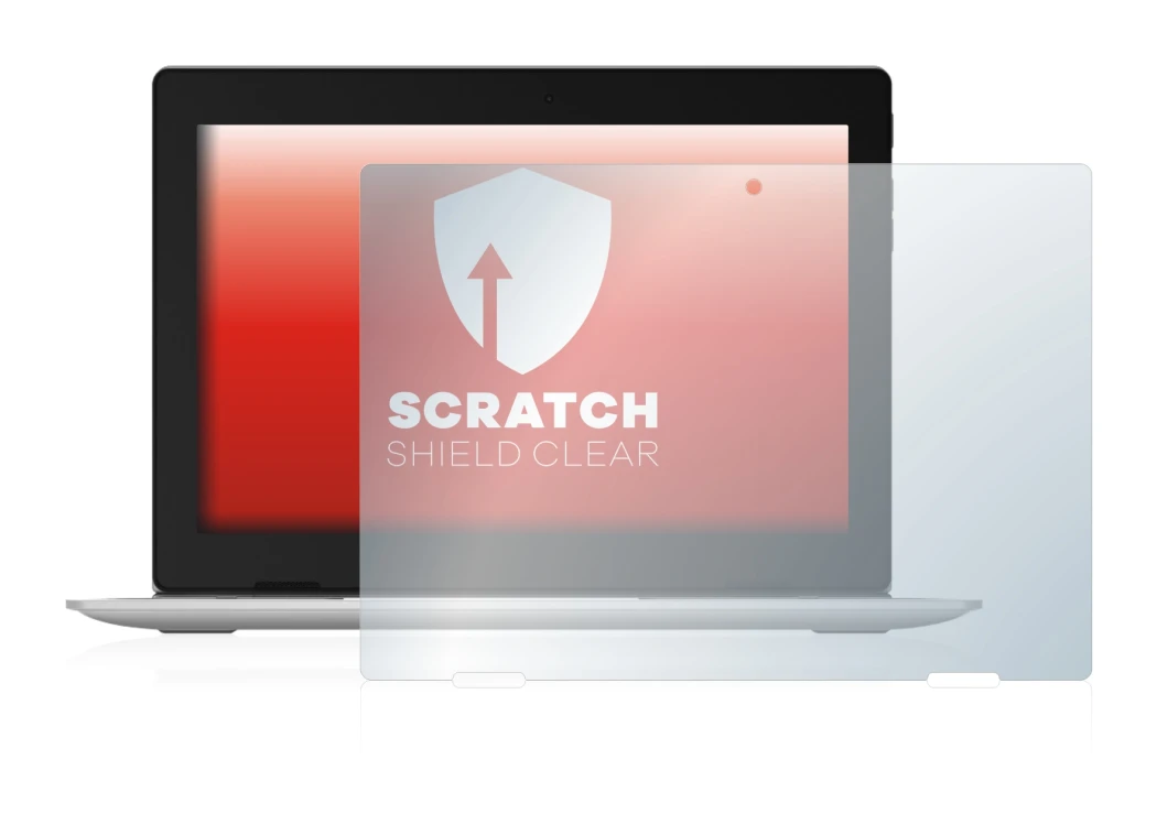 Image de l'appareil Lenovo IdeaPad D330 avec une grande variété de protections d'écran.