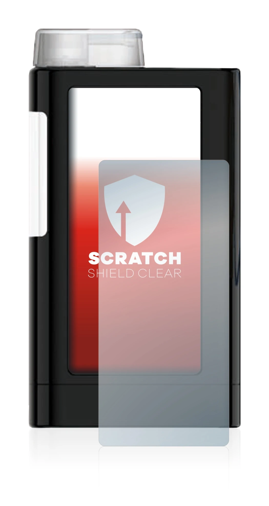 Image de l'appareil Mylife YpsoPump avec une grande variété de protections d'écran.