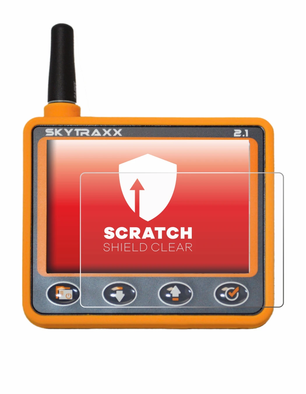 Image de l'appareil Skytraxx 2.1 Vario avec une grande variété de protections d'écran.