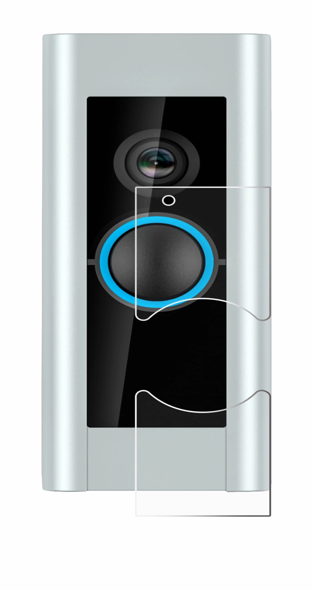 Image de l'appareil Ring Video Doorbell Pro (Version 2) avec une grande variété de protections d'écran.