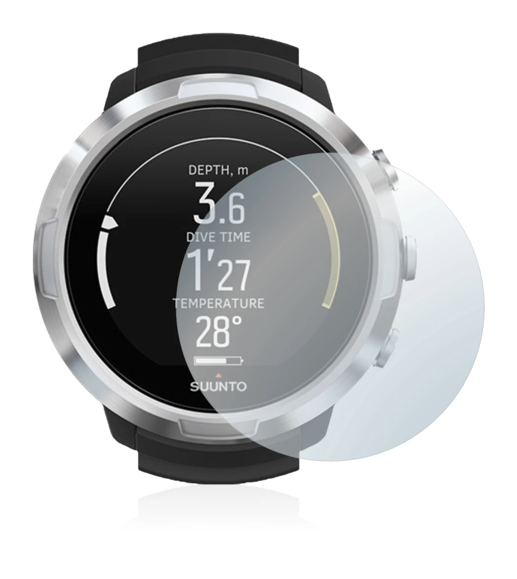 Image de l'appareil Suunto D6 Support avec une grande variété de protections d'écran.