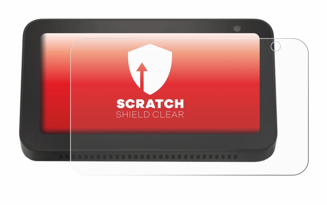 Image de l'appareil Amazon Echo Show 5 (2e Gen.) avec une grande variété de protections d'écran.