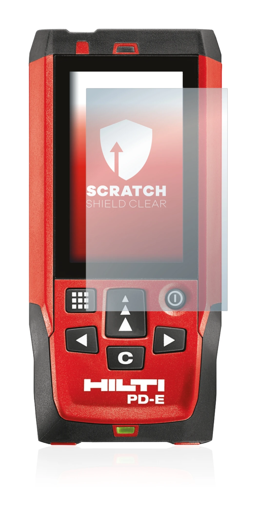 Image de l'appareil Hilti PD-E avec une grande variété de protections d'écran.