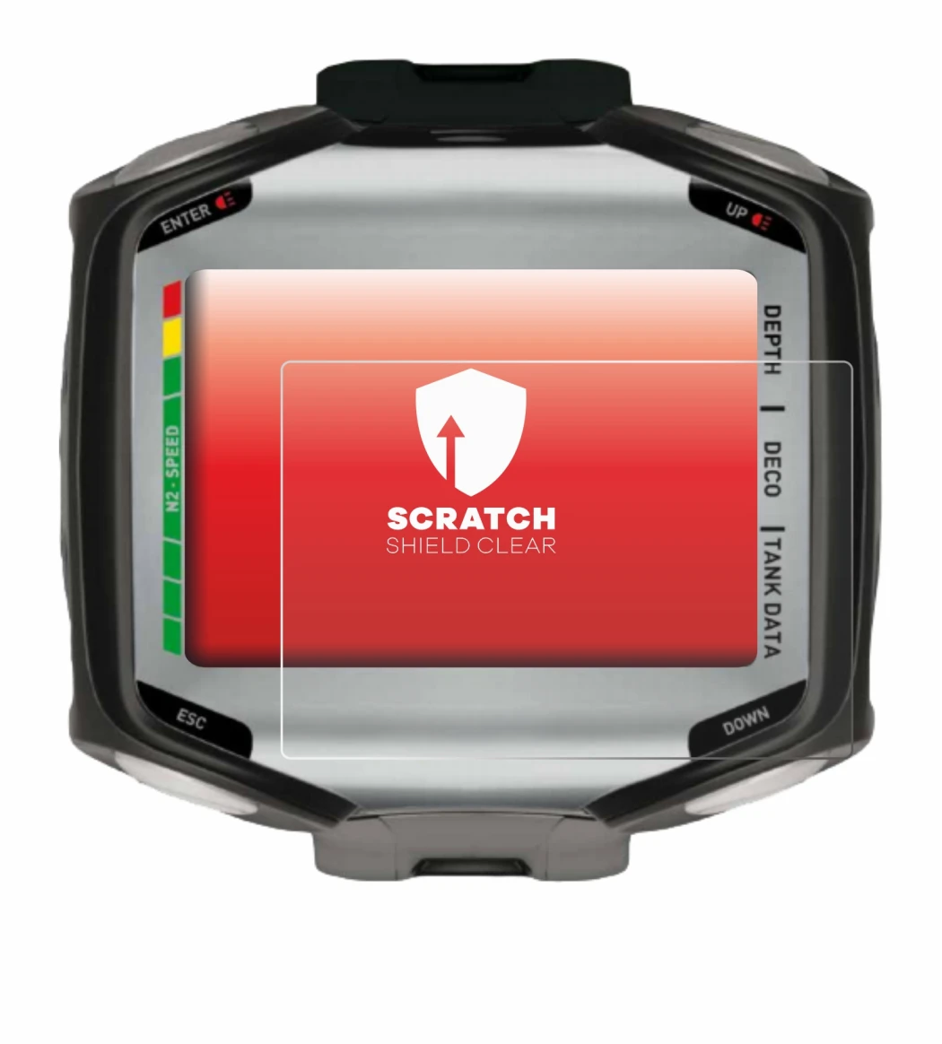 Image de l'appareil Mares Quad avec une grande variété de protections d'écran.