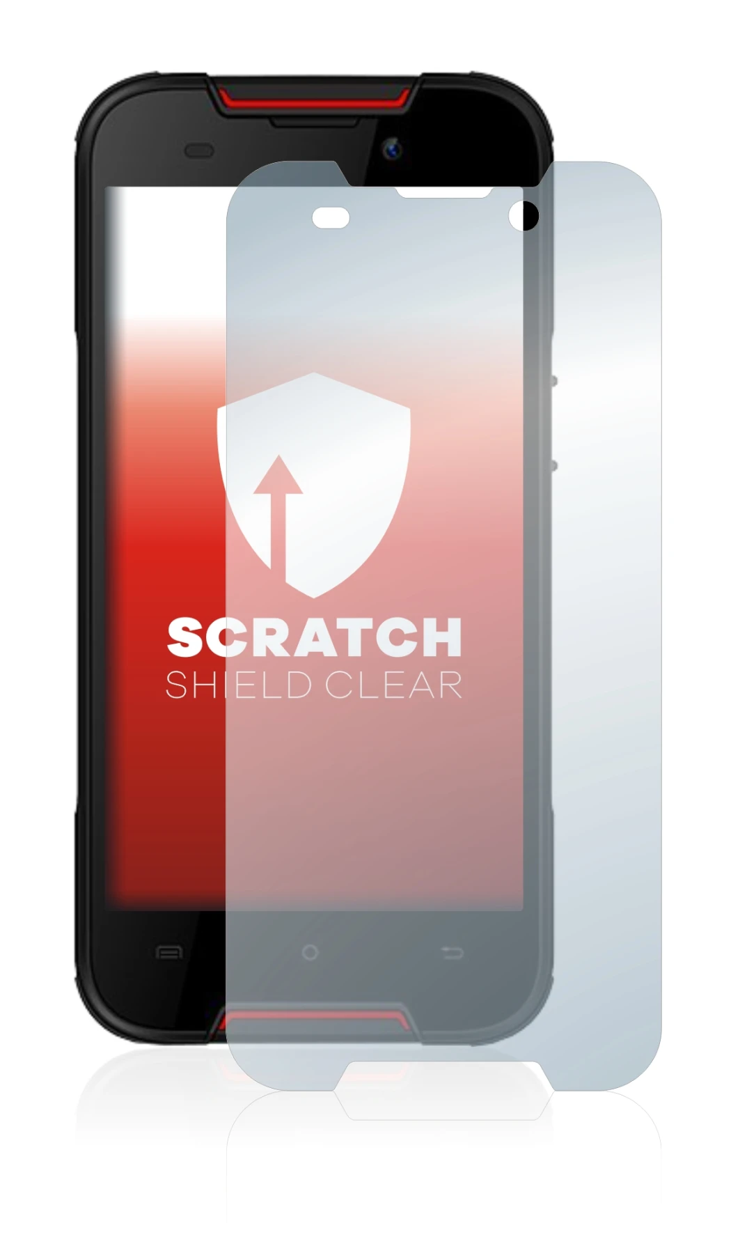 Image de l'appareil Cubot Quest Lite avec une grande variété de protections d'écran.